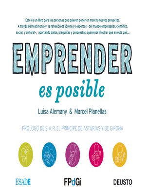 cover image of Emprender es posible